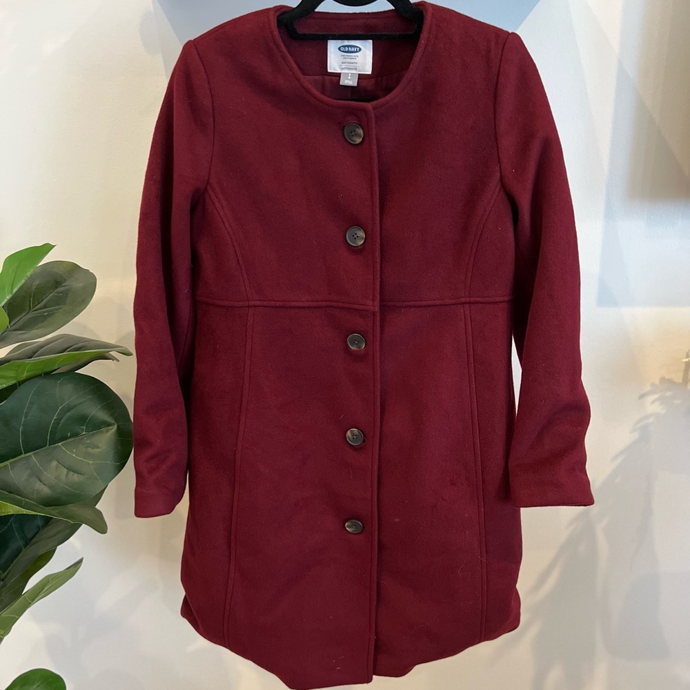 Old Navy Maternity Pea Coat, size small